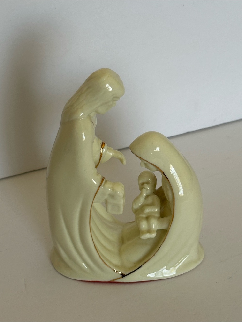 Ivory Ceramic Nativity Figurine - Classic Home Art